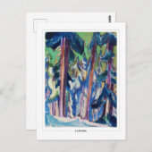 Ernst Ludwig Kirchner #426-2 - Fine Art Postcard Postkarte (Vorne/Hinten)