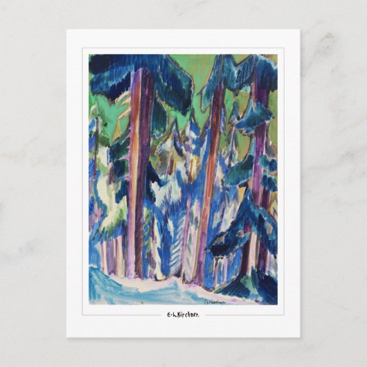 Ernst Ludwig Kirchner #426-2 - Fine Art Postcard Postkarte (Vorderseite)