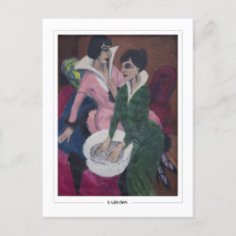 Ernst Ludwig Kirchner #431-2 - Fine Art Postcard Postkarte