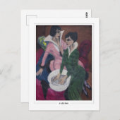 Ernst Ludwig Kirchner #431-2 - Fine Art Postcard Postkarte (Vorne/Hinten)