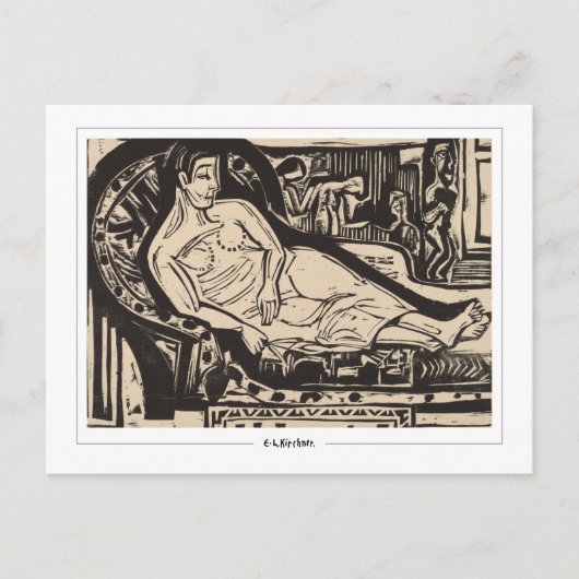 Ernst Ludwig Kirchner #481 - Fine Art Postcard Postkarte (Vorderseite)