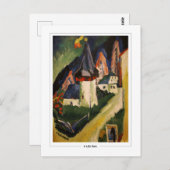 Ernst Ludwig Kirchner #529 - Fine Art Postcard Postkarte (Vorne/Hinten)