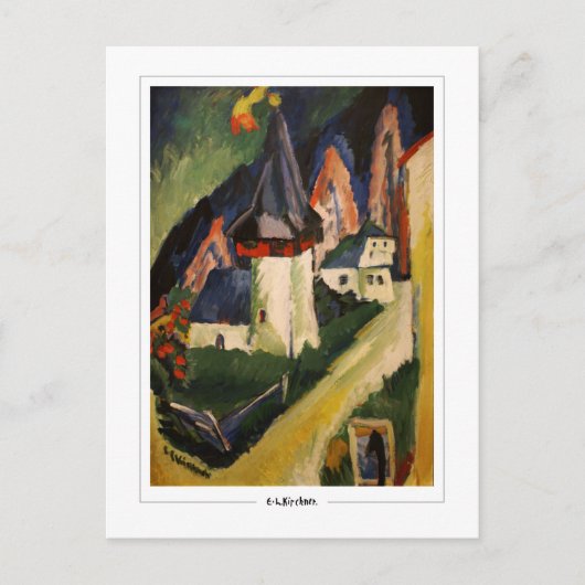 Ernst Ludwig Kirchner #529 - Fine Art Postcard Postkarte (Vorderseite)