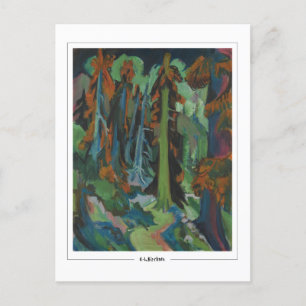 Ernst Ludwig Kirchner #544-2 - Fine Art Postcard Postkarte