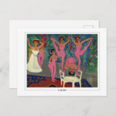 Ernst Ludwig Kirchner #549-2 - Fine Art Postcard Postkarte (Vorne/Hinten)