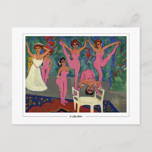 Ernst Ludwig Kirchner #549-2 - Fine Art Postcard Postkarte (Vorderseite)