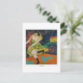 Ernst Ludwig Kirchner #551 - Fine Art Postcard Postkarte (Stehend Vorderseite)
