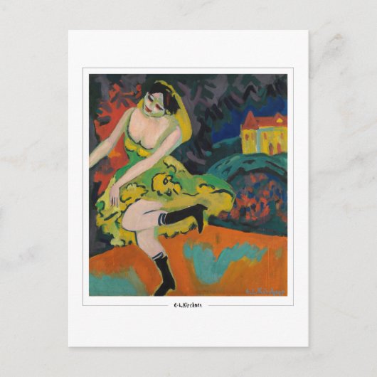 Ernst Ludwig Kirchner #551 - Fine Art Postcard Postkarte (Vorderseite)