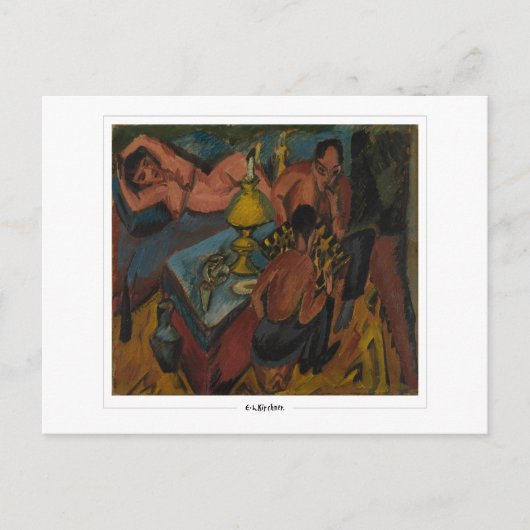 Ernst Ludwig Kirchner #589 - Fine Art Postcard Postkarte (Vorderseite)