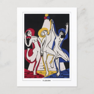 Ernst Ludwig Kirchner #590 - Fine Art Postcard Postkarte