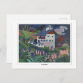 Ernst Ludwig Kirchner #597-2 - Fine Art Postcard Postkarte (Vorne/Hinten)