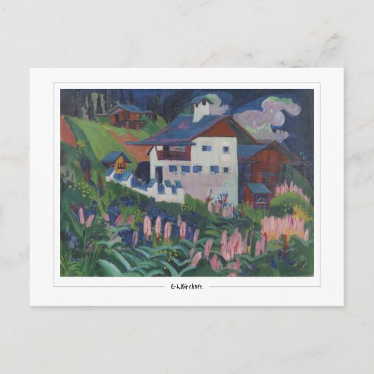 Ernst Ludwig Kirchner #597-2 - Fine Art Postcard Postkarte (Vorderseite)