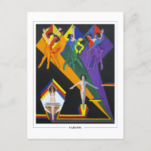 Ernst Ludwig Kirchner #627-2 - Fine Art Postcard Postkarte