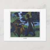 Ernst Ludwig Kirchner #650-2 - Fine Art Postcard Postkarte (Vorderseite)