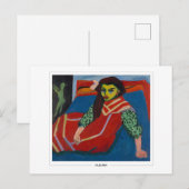 Ernst Ludwig Kirchner #7 - Fine Art Postcard Postkarte (Vorne/Hinten)