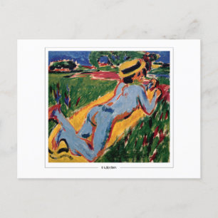 Ernst Ludwig Kirchner #9 - Fine Art Postcard Postkarte
