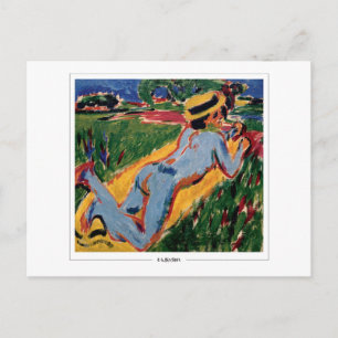 Ernst Ludwig Kirchner #9 - Fine Art Postcard Postkarte