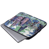 Ernst Ludwig Kirchner Aussicht auf Dresden Schloss Laptopschutzhülle (Vorne Knopf)