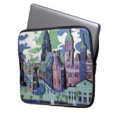 Ernst Ludwig Kirchner Aussicht auf Dresden Schloss Laptopschutzhülle (Vorderseite Links)