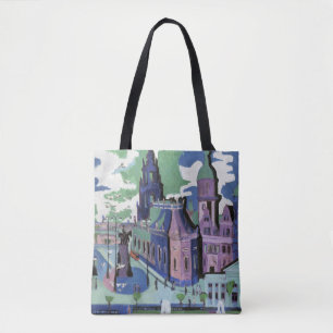 Ernst Ludwig Kirchner Aussicht auf Dresden Schloss Tasche