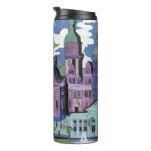 Ernst Ludwig Kirchner Aussicht auf Dresden Schloss Thermosbecher (Nach rechts gedreht)