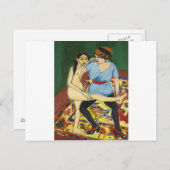 Ernst Ludwig Kirchner - Dance Training Postkarte (Vorne/Hinten)
