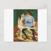 Ernst Ludwig Kirchner - Dance Training Postkarte (Vorderseite)