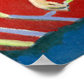 Ernst Ludwig Kirchner Seated Girl Fränzi Fehrmann Poster (Ecke)