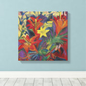 Ernst Ludwig Kirchner Still Life mit Lilies Canva Leinwanddruck (Insitu (Holzboden))