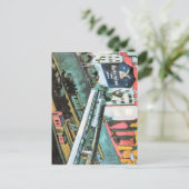 Ernst Ludwig Kirchner - Straßenbahn und Bahn Postkarte (Stehend Vorderseite)