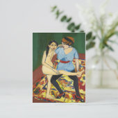 Ernst Ludwig Kirchner - Tanztraining Postkarte (Stehend Vorderseite)
