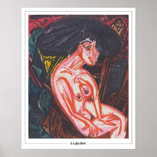 Ernst Ludwig Kirchner Zedign Art Poster #317 (Vorne)