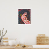 Ernst Ludwig Kirchner Zedign Art Poster #317 (Küche)