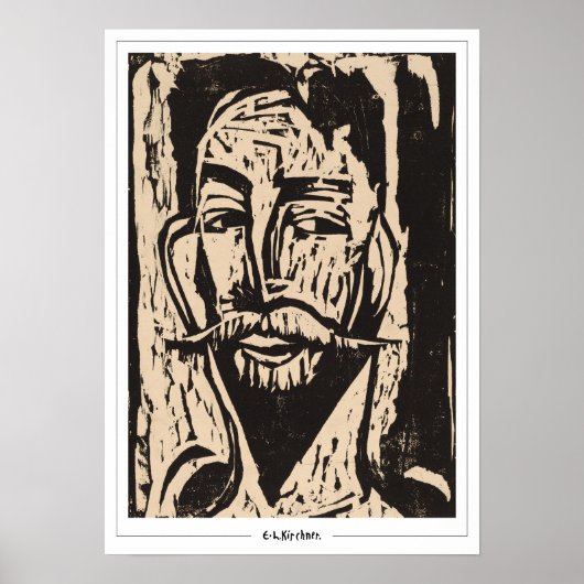 Ernst Ludwig Kirchner Zedign Art Poster #327 (Vorne)