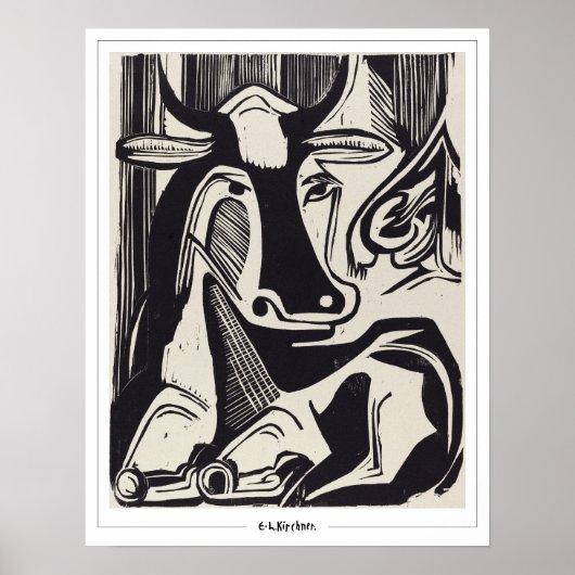 Ernst Ludwig Kirchner Zedign Art Poster #446-2 (Vorne)