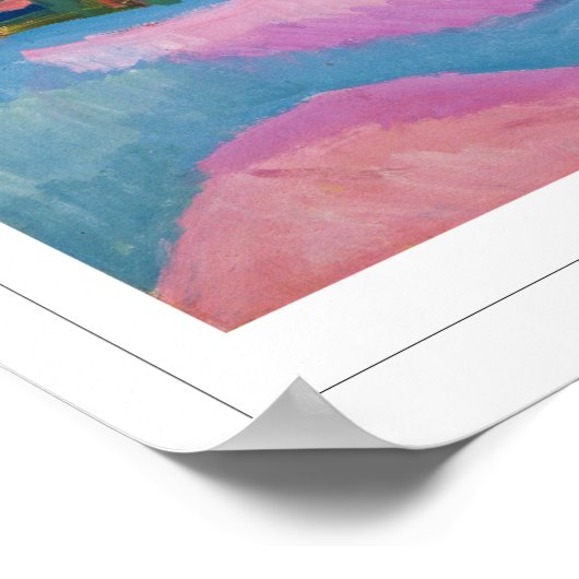 Ernst Ludwig Kirchner Zedign Art Poster #464 (Ecke)