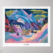 Ernst Ludwig Kirchner Zedign Art Poster #464 (Vorne)