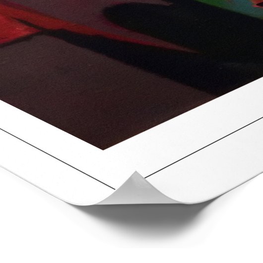 Ernst Ludwig Kirchner Zedign Art Poster #470 (Ecke)