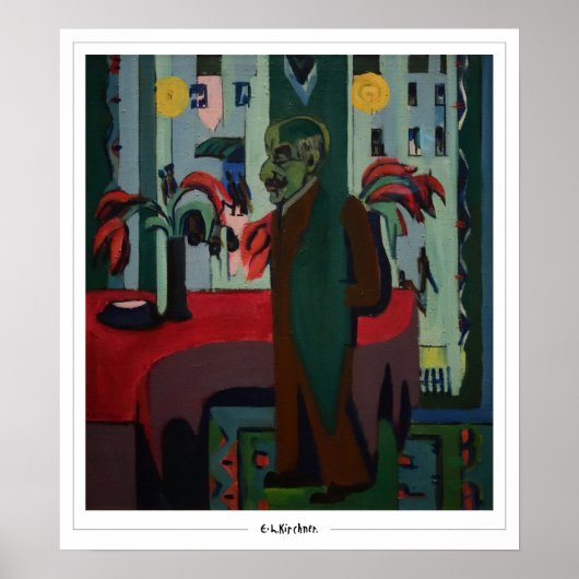 Ernst Ludwig Kirchner Zedign Art Poster #470 (Vorne)