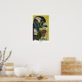 Ernst Ludwig Kirchner Zedign Art Poster #505-2 (Küche)