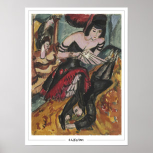 Ernst Ludwig Kirchner Zedign Art Poster #658-2