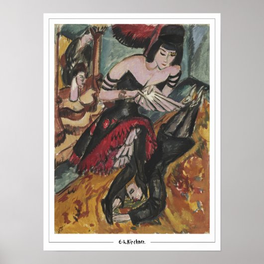 Ernst Ludwig Kirchner Zedign Art Poster #658-2 (Vorne)