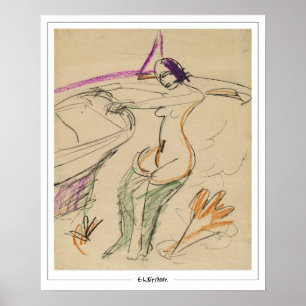 Ernst Ludwig Kirchner Zedign Kunstposter #171 Poster