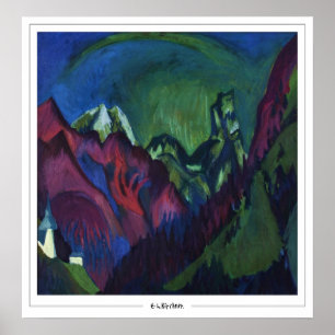 Ernst Ludwig Kirchner Zedign Kunstposter #221-2 Poster