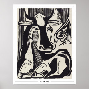 Ernst Ludwig Kirchner Zedign Kunstposter #446-2 Poster