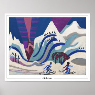 Ernst Ludwig Kirchner Zedign Kunstposter #612 Poster