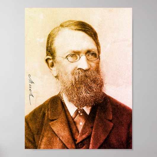 Ernst Mach Poster (Vorne)