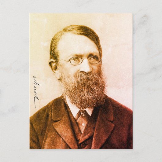 Ernst Mach Postkarte (Vorderseite)
