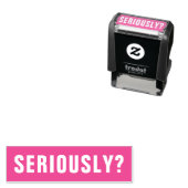 ERNST? Sarcastic Unprofessioneller Spaß Funny Permastempel (Beispiel)