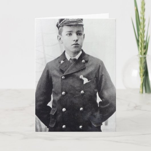 Ernst Shackleton Karte (Vorderseite)